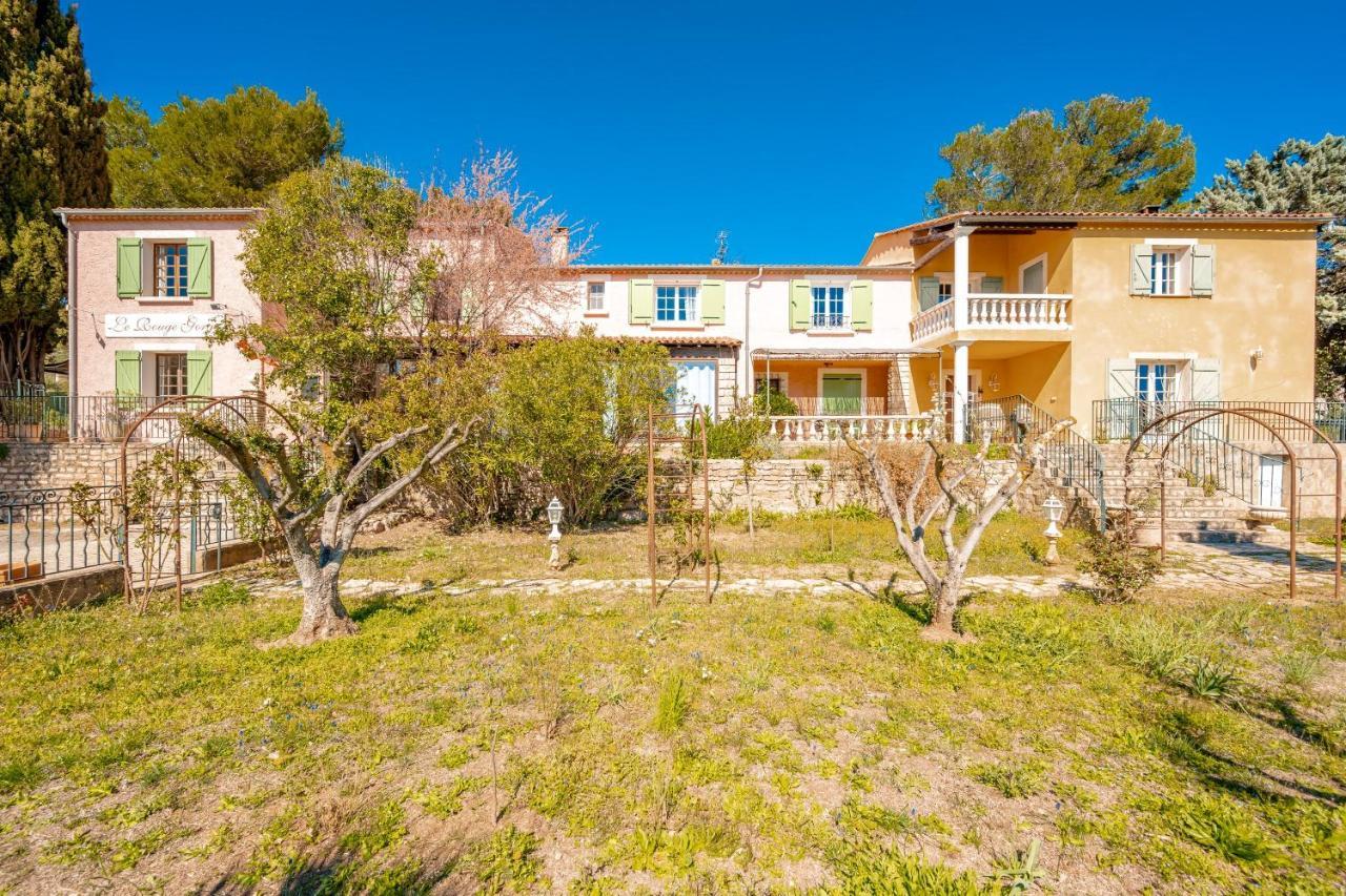 La Maison Du Rouge Gorge - Charmante Maison Climatisee Avec Piscine Pontevès エクステリア 写真
